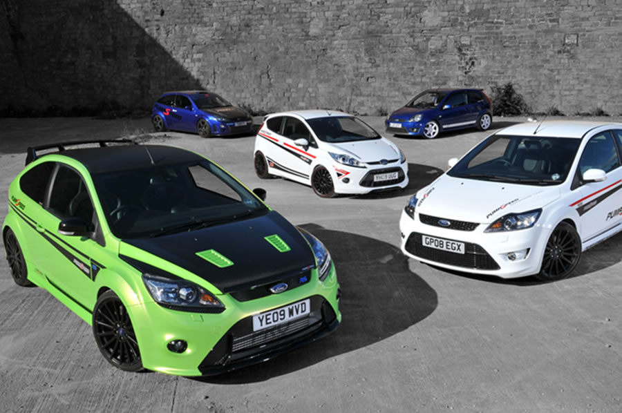 Pumaspeed assorted ford performance vehicles.