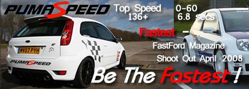 Pumaspeed Fiesta Wins drag run