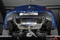 Cat-back with Twin 90mm GT90 tailpipe (SSXBM966) Image