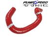 Fiesta ST180 silicone crossover to engine pipe red