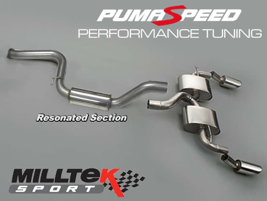 Focus RS 2009 Milltek sport Cat back exhaust resonated (Quieter)