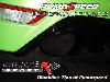 Focus RS 2009 Milltek sport blackline exhaust tips on green