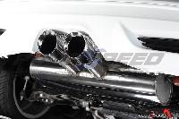 Cat-back with Dual GT100 tailpipe (SSXFD111) Image