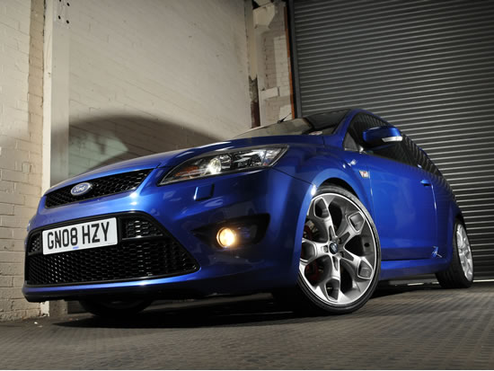 Ford Focus ST225 arrives at Pumaspeed for large injector maps and hybrid turbo testing