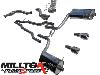 Milltek Sport Exhaust Cat-back with Dual 100mm Jet tailpipe (SSXAU309) - Audi A4 2.0 TFSI B7 quattro and DTM
