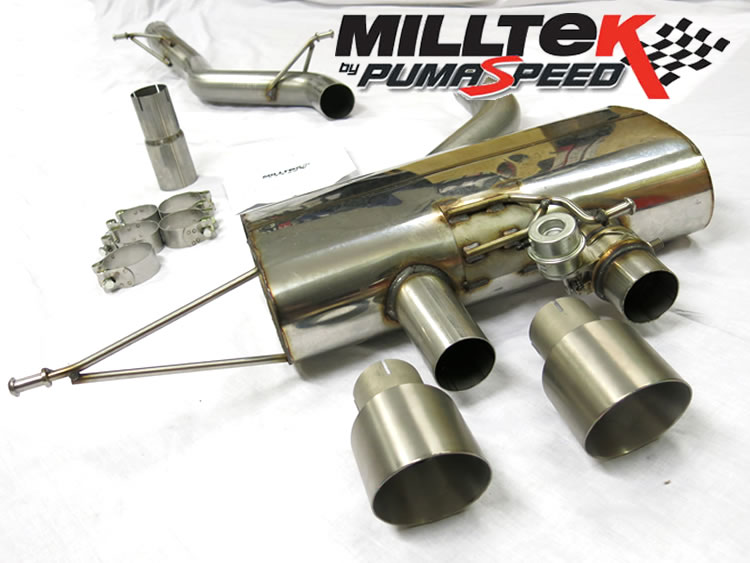 Milltek Sport Exhaust Volkswagen Golf Mk6 R 2.0 TSI 270PS CatbackDual