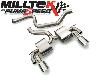 Milltek Sport exhaust non  resonated Catback for Ford Focus RS mk2 ssxfd068
