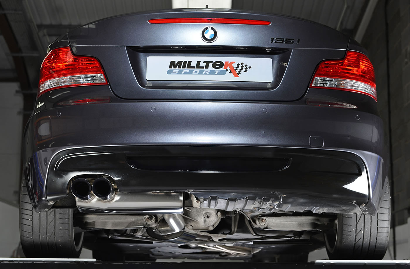 Milltek Sport Exhaust BMW 1 Series 135i Coupé E82 and Cabriolet E88 ...