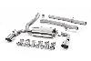 Ford Focus RS MK3 Milltek Cat Back Exhaust (Non Resonated)