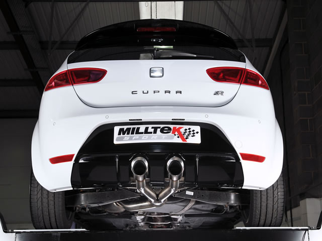 Milltek Sport Exhaust Seat Leon Cupra R 2.0 TSI 265PS ...