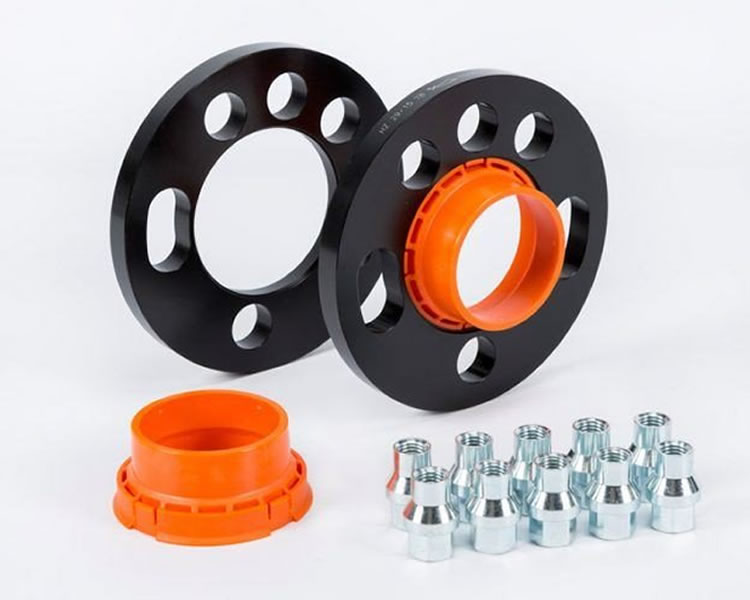 DZX 12.5mm Rear Axle Hub Spacer kit 4x108 Fiesta Mk.6 ZetecS Suspension Wheel Spacers