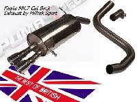 The New Mk7 Fiesta TDCi fitted with milltek sport cat back exhaust System