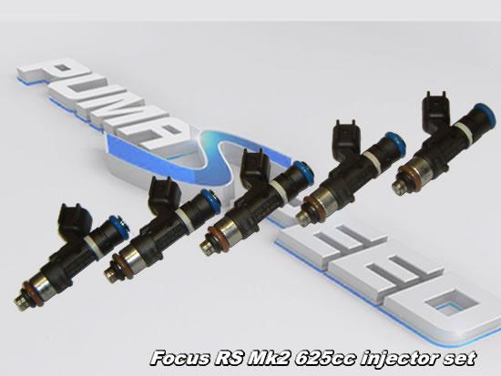 Focus RS Mk2 2009 injectors 625cc grey