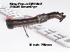 Milltek Sport Focus RS Mk2 2009 Down Pipe 3 inch 76mm