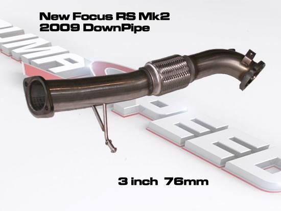 Focus RS mk2 downpipe by milltek sport